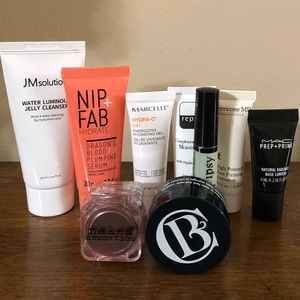 Lot of makeup samples brand name